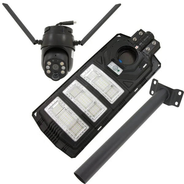 CT1145 - 4G 4MP Wireless Battery IP Camera with Street Lamp 450W