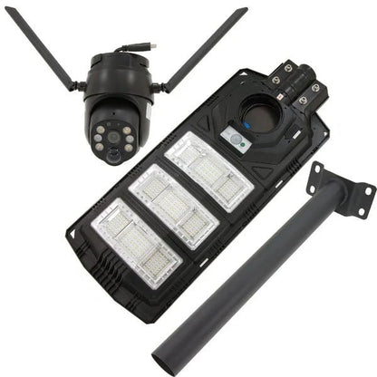 CT1145 - 4G 4MP Wireless Battery IP Camera with Street Lamp 450W