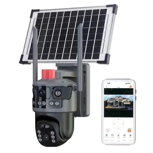 CT1146 - 4G 4MP Wireless Battery IP Camera with Solar Panel