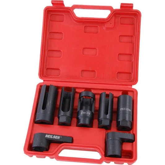 CT1770 - 7pc 3/8 & 1/2in.Dr Oxygen Sensor Socket Set