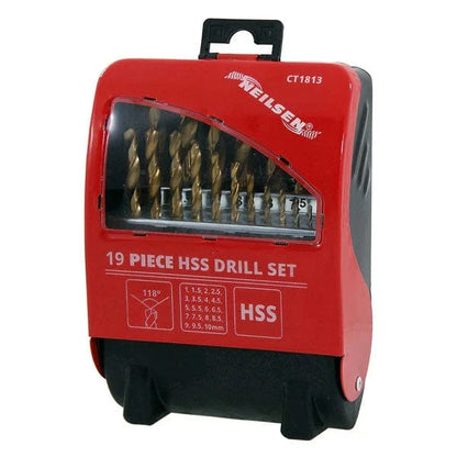 CT1813 -19pc HSS Drill Set