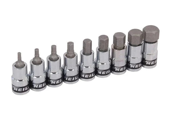 CT2563 - 9pc 1/2in DR Hex Bit Set