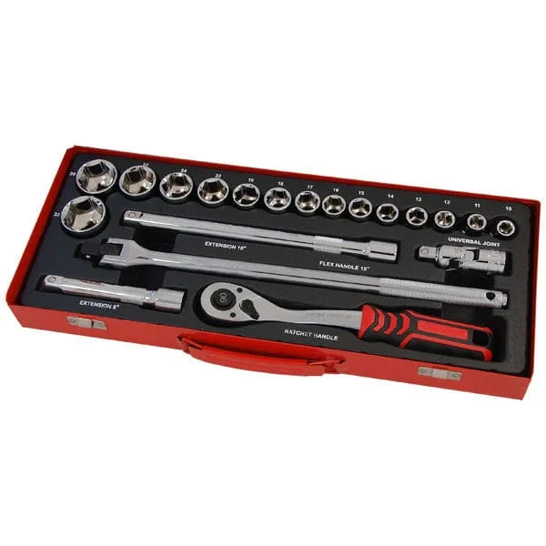 CT2776 - 20pc 1/2in DR Socket and Bit Set