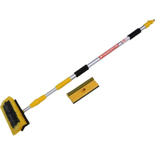 CT2840 - Telescopic Wash Brush and Squeegee - 3m