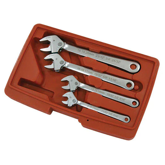 CT3666 - 4pc Clamp Ratchet Wrench Set