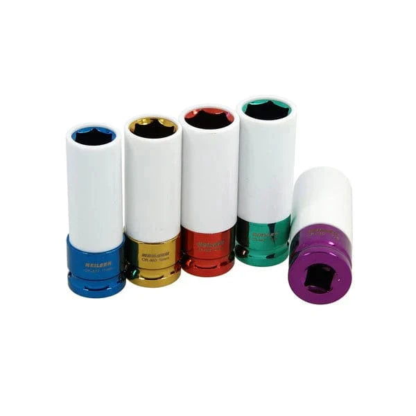 CT3669 - 5pc 1/2in Dr Impact Socket Set with Protective Sleeves