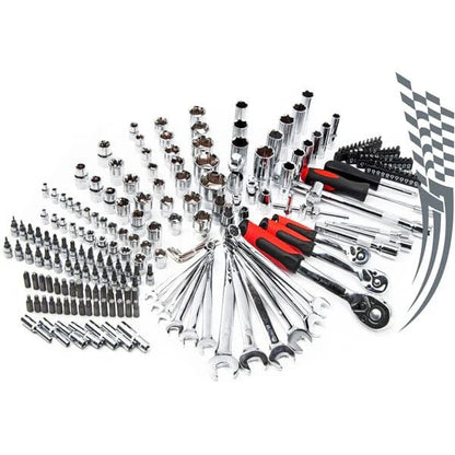 CT3748 - 219pc 1/4in, 3/8in & 1/2in DR Socket Set