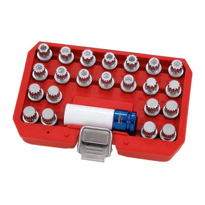 CT3988 - 23pc Locking Wheel Nut Key Set - VAG