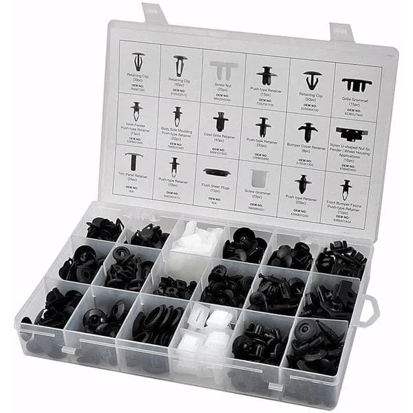 CT4109 - 408pc Nissan Body Trim Clip Set - Assorted