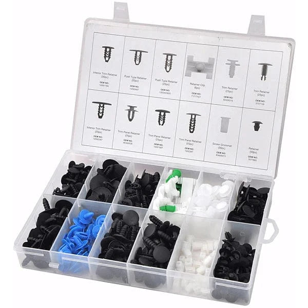 CT4118 - 308pc Fiat Body Trim Clip Set - Assorted