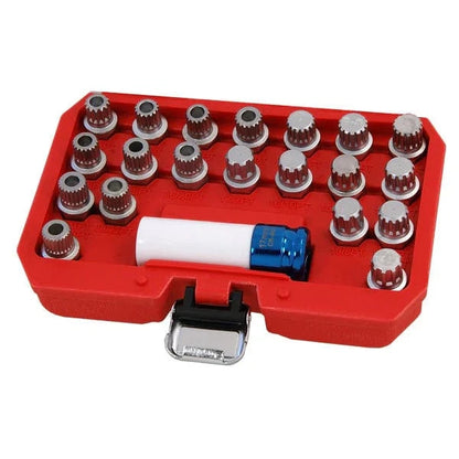 CT4226 - 21pc Locking Wheel Nut Key Set - BMW & Mini