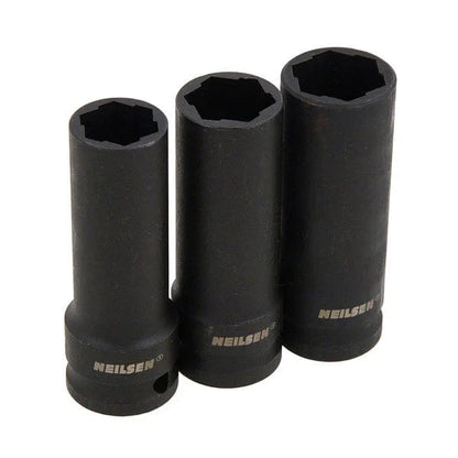 CT4489 - 3pc 1/2in Dr Damaged Wheel Nut Remover