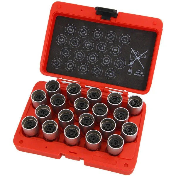 CT4766 - 20pc Locking Wheel Nut Key Set - Vauxhall / Opel - B