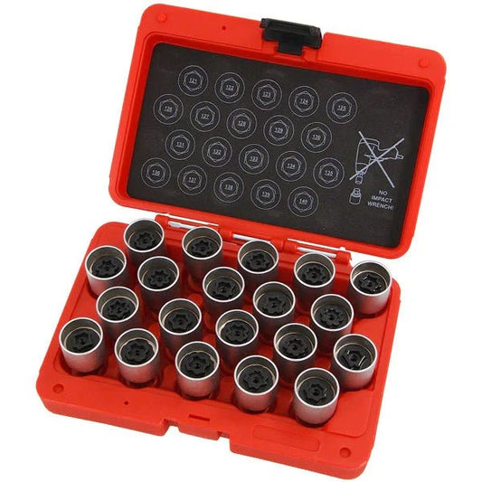 CT4766 - 20pc Locking Wheel Nut Key Set - Vauxhall / Opel - B
