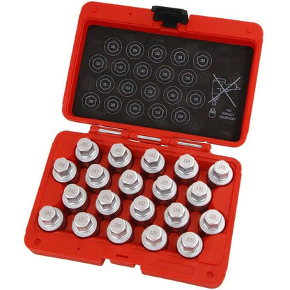 CT4767 - 21pc Locking Wheel Nut Key Set - Vauxhall / Opel - C