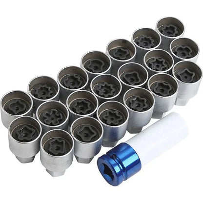CT4767 - 21pc Locking Wheel Nut Key Set - Vauxhall / Opel - C