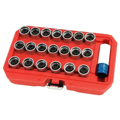 CT4992 - 21pc Locking Wheel Nut Key Set - VAG