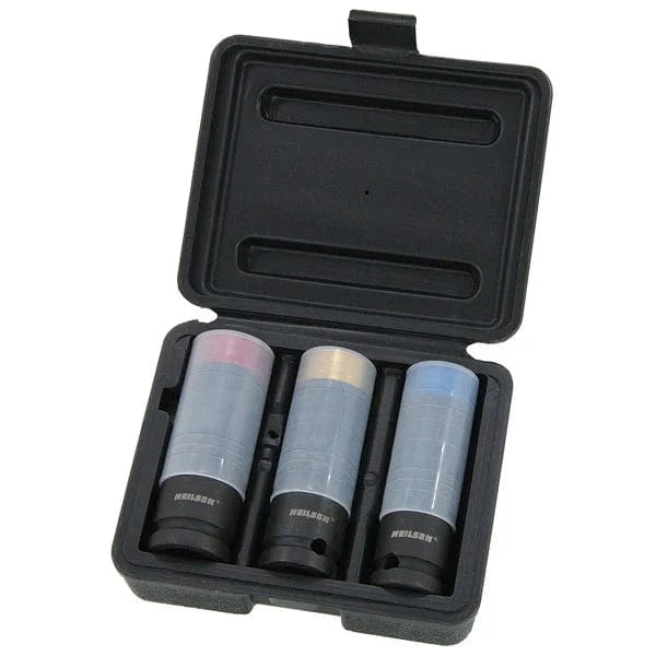 CT5107 - 3pc 1/2in Dr Impact Socket Set with Protective Sleeves