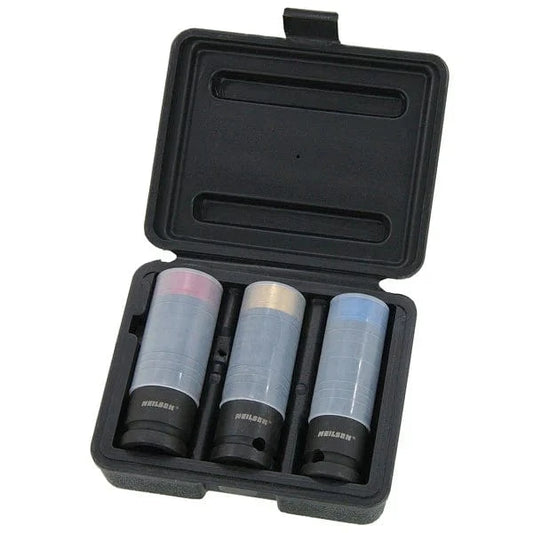 CT5107 - 3pc 1/2in Dr Impact Socket Set with Protective Sleeves