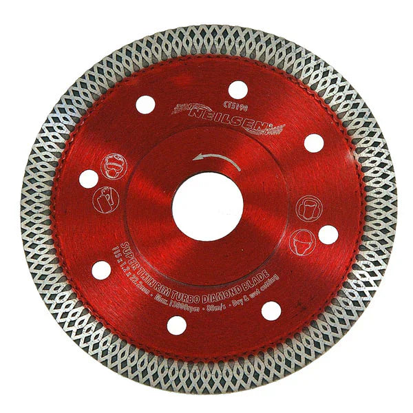 CT5190 - 115mm Diamond Disc Continuous Rim