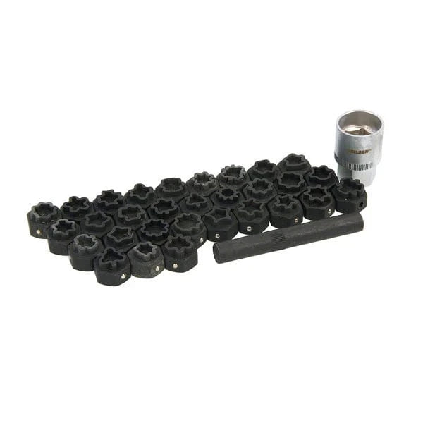 CT5228 - 32pc Locking Wheel Nut Key Set - Mercedes