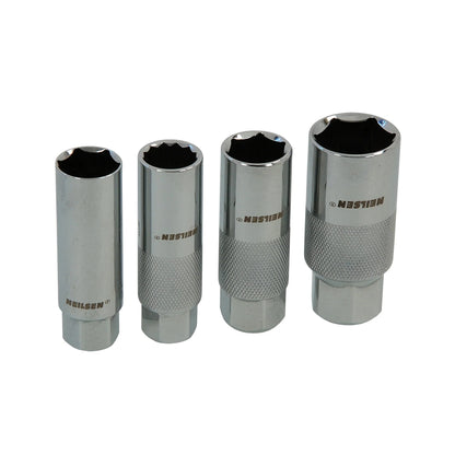CT5233 - 4pc 3/8in Dr Spark Plug Socket Set Thin Wall