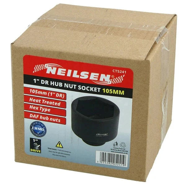 CT5241 - 1in Dr DAF Truck Hub Nut Socket - 105mm