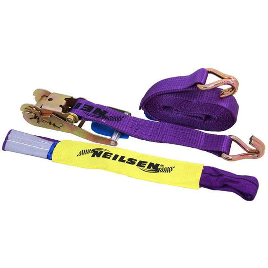 CT5365 - 4pc Ratchet Tie Down & Strap Set - 4M