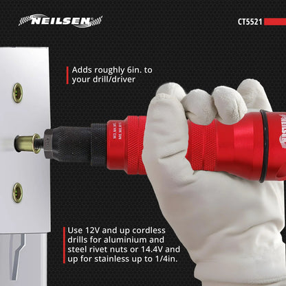 CT5521 - Nut Rivet Drill Adapter Kit