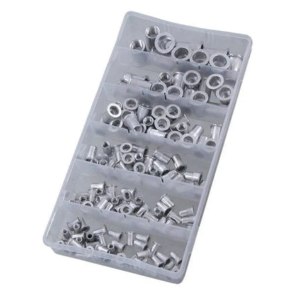 CT5694 - 150pc Nut Rivet Assortment - Assorted