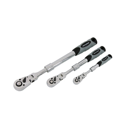CT5797 - 3pc Extending Ratchet with Swivel Head Set