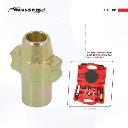 CT5891 - 10pc Replacement Blade Set for Wheel Nut Removal Tools