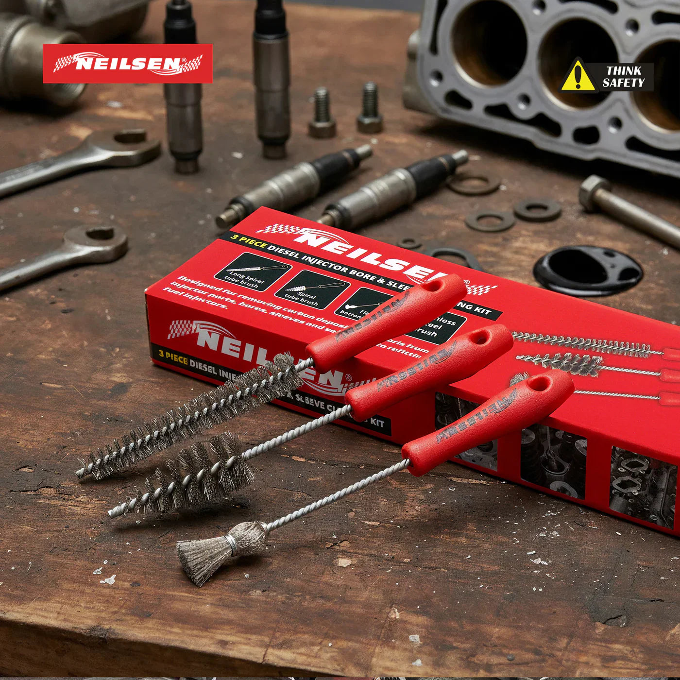 CT5908 - Diesel Injector Bore / Sleeve Cleaning Set