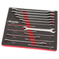 CT5936 - 14pc Ultra Thin Ratcheting Action Spanner Set