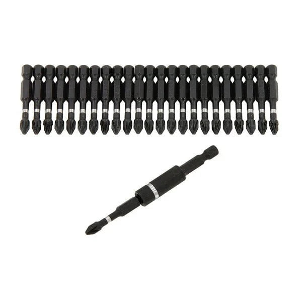 CT6030 - 25pc 50MM Impact Screwdriver Bit Box PZ2