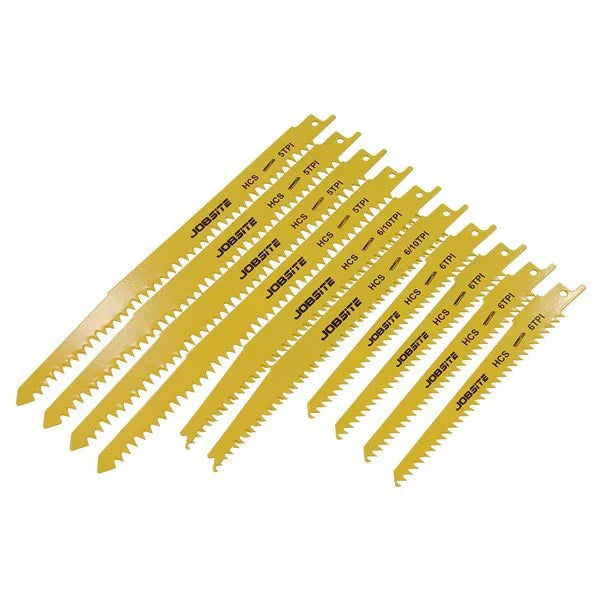 CT6121 - 10pc Reciprocating Saw Blades For Wood