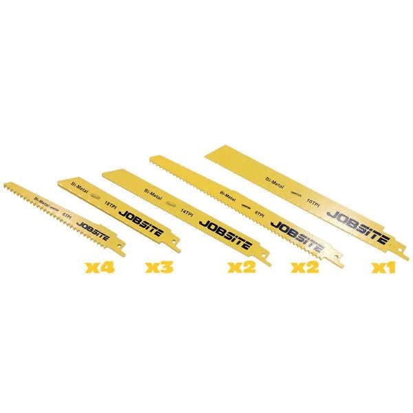 CT6122 - 12pc Reciprocating Saw Blades Bi Metal