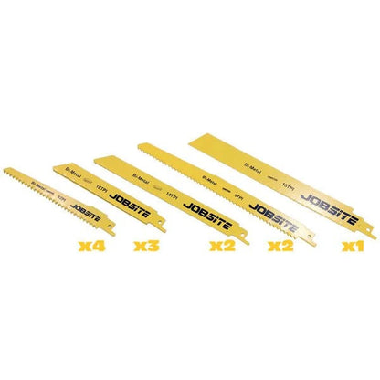 CT6122 - 12pc Reciprocating Saw Blades Bi Metal