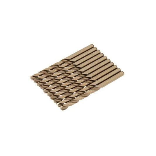 CT6131 - 10PC COBALT HSS TWIST DRILL SET 6MM
