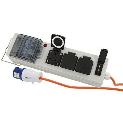 CT6158 - 3 Way Mobile Mains Power Unit 15M Cable