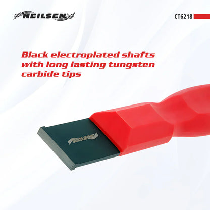 CT6218 - 2pc Carbide Scraper Set With Tungsten Carbide Tips