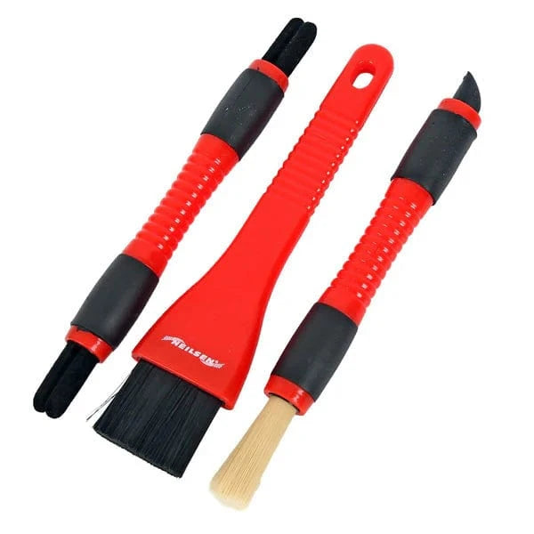CT6222 - 3pc Car Dash Dashboard Crevice Detail Brush Set