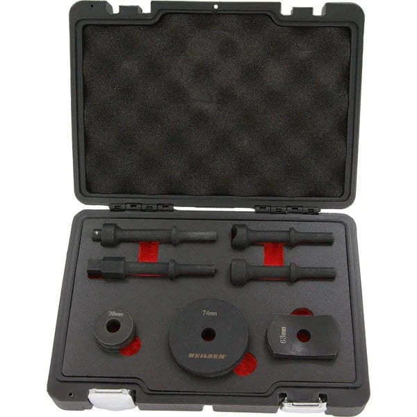 CT6413 - 7pcs Air Impact Chisel Adaptor Set
