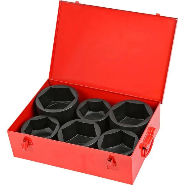 CT6455 - 1 INCH DR Metric Jumbo Shallow Impact Socket Set