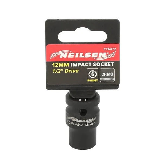 CT6472 - Impact Socket - 12mm 1/2 Inch Drive