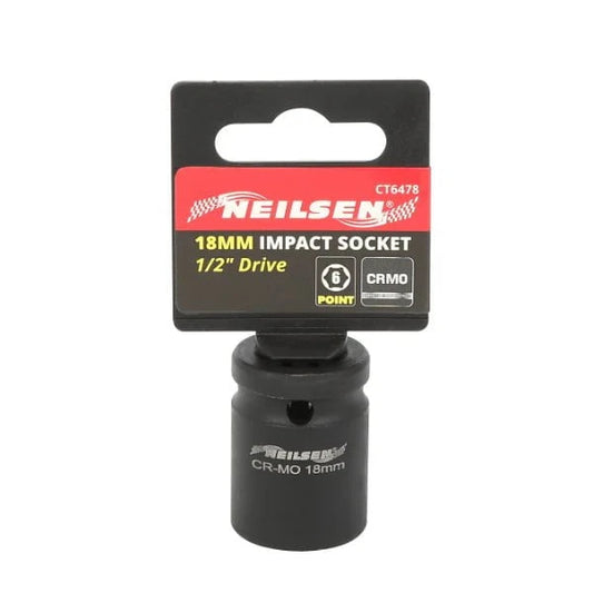 CT6478 - Impact Socket - 18mm 1/2 Inch Drive