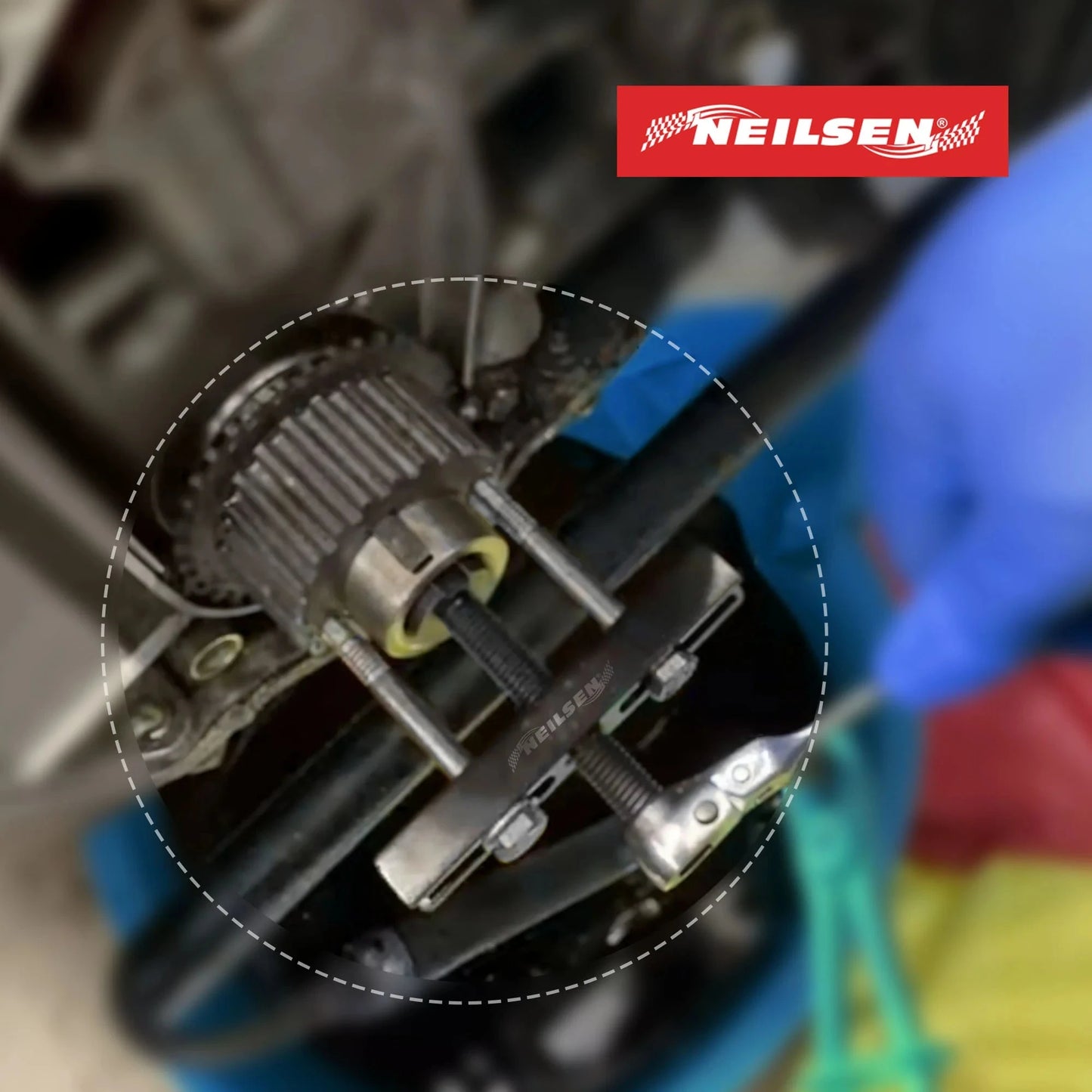 CT6581 - Crankshaft Pulley Puller For Ford 2.0 ECOBLUE TDCI