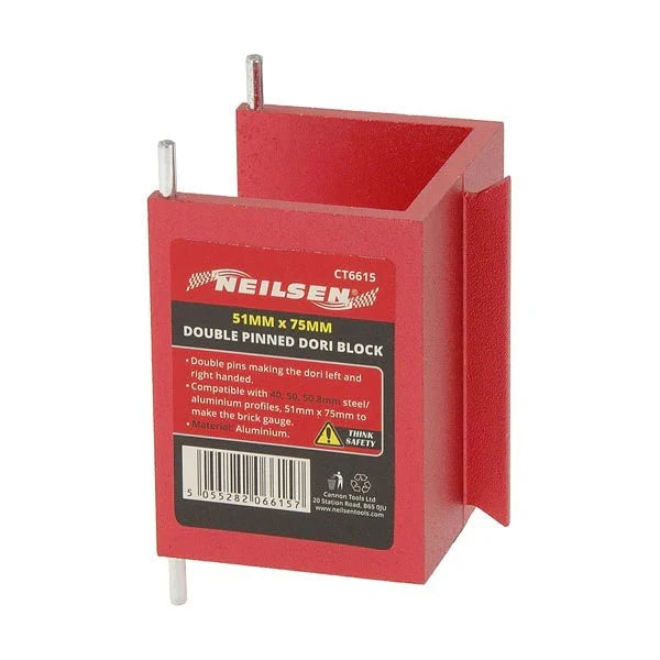 CT6615 - Double Pinned Dori Block 51mm x 75mm
