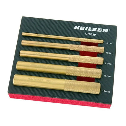 CT6629 - 5pc Brass Punch Set