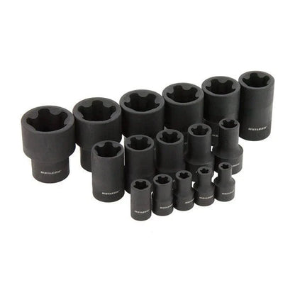 CT6635 - 16pc External Star Plus Socket Set